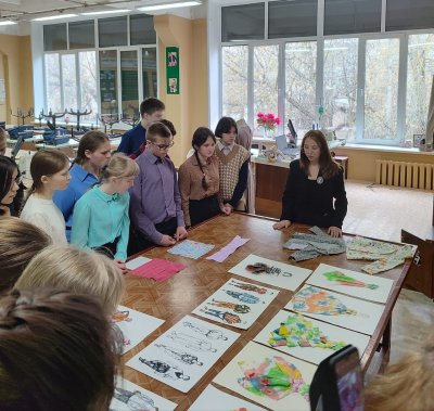 Обучающиеся 8-9 классов побывали на профориентационной экскурсии в ГБПОУ "Ковровский транспортный колледж". 